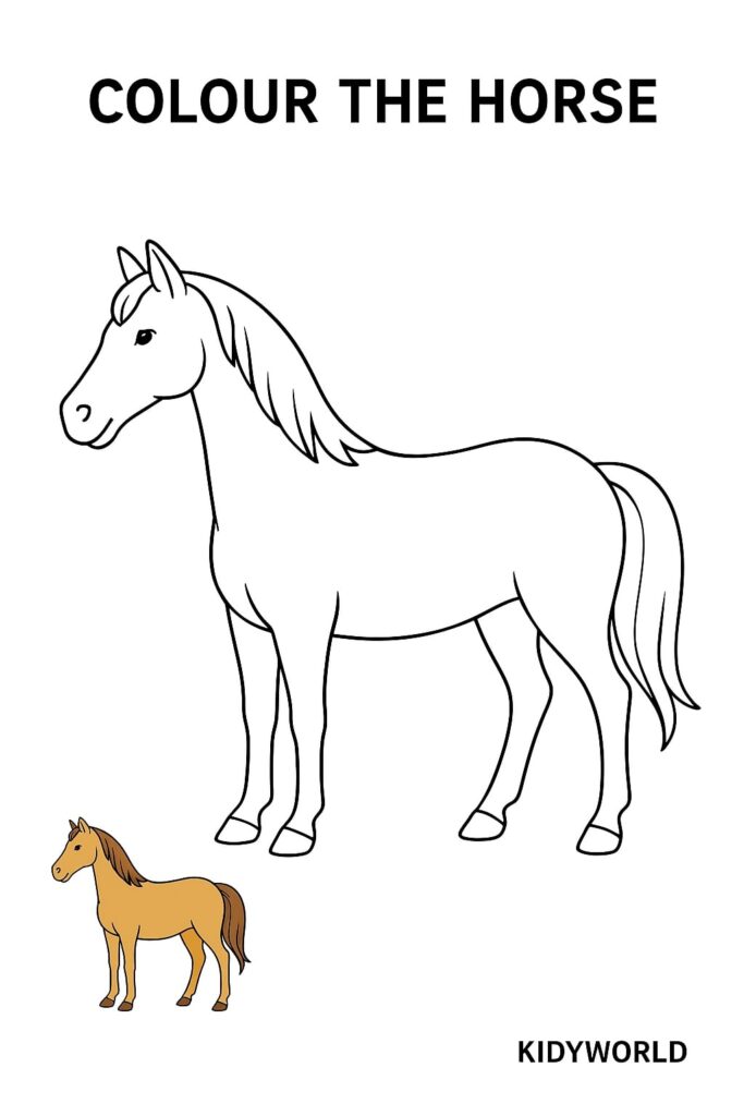 Outline Horse