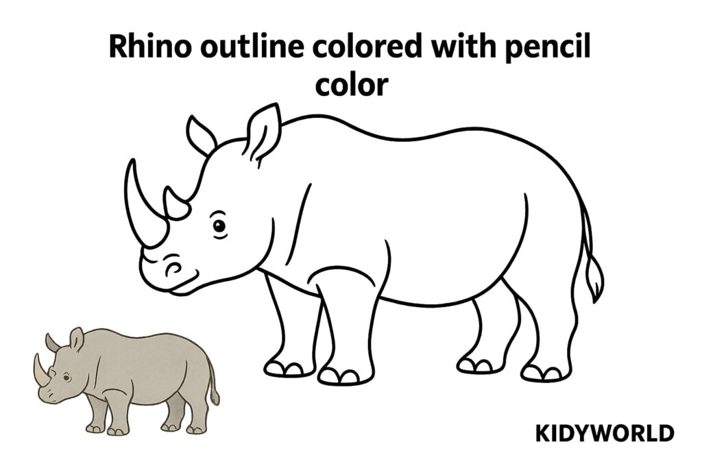 Rhino Outline