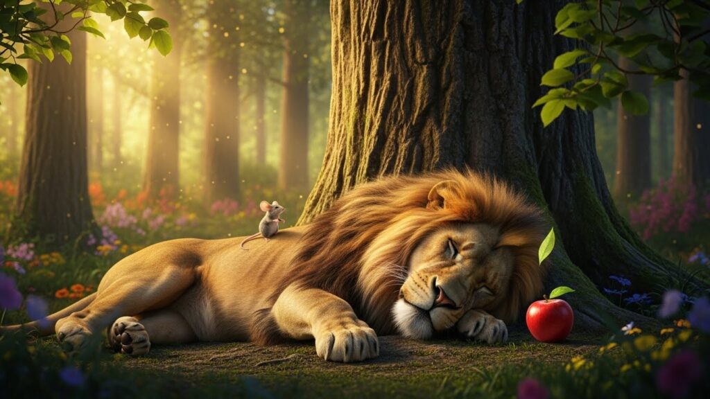 The Lion And The Little Rat