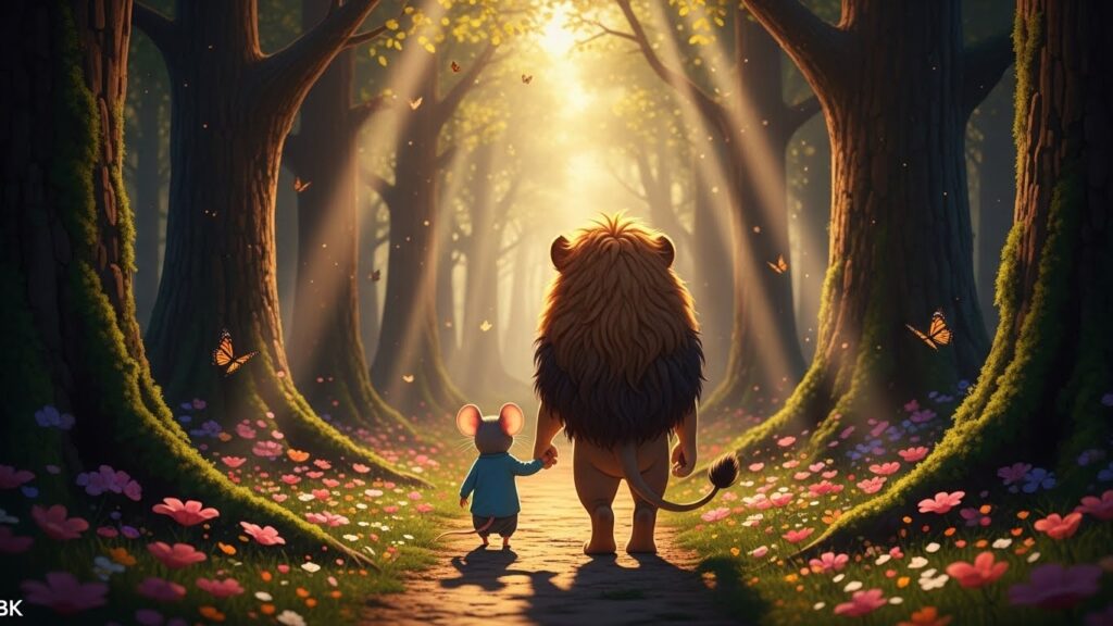 The Lion And The Little Rat