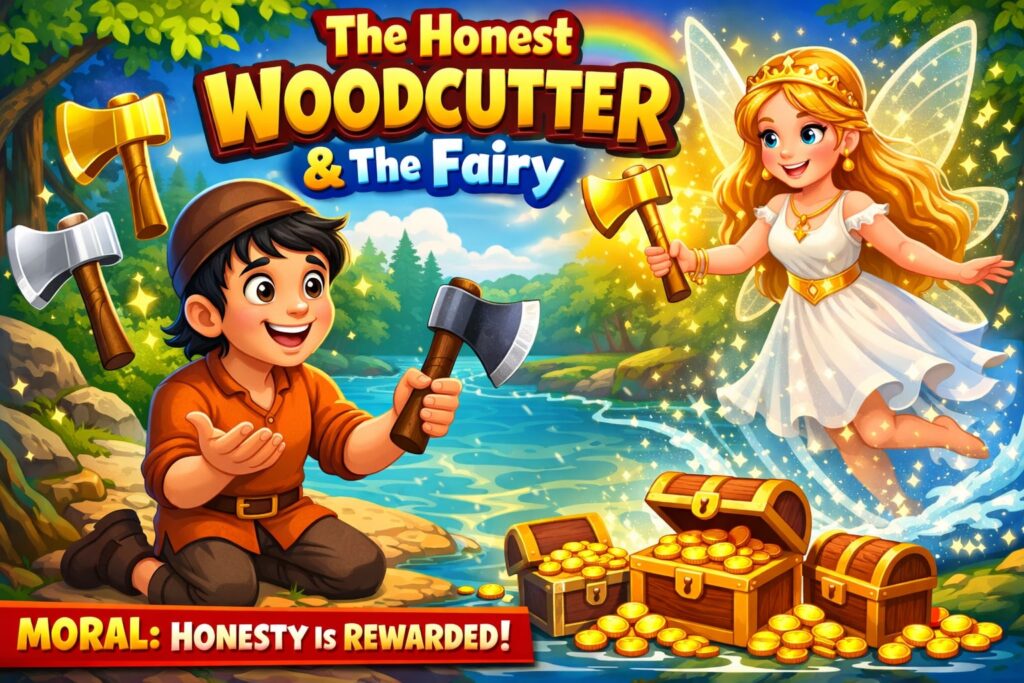 The Honest Woodcutter​