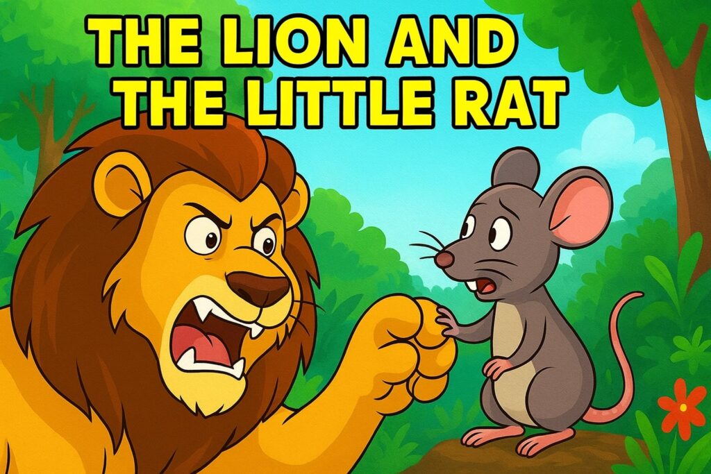 The Lion and The Little Rat