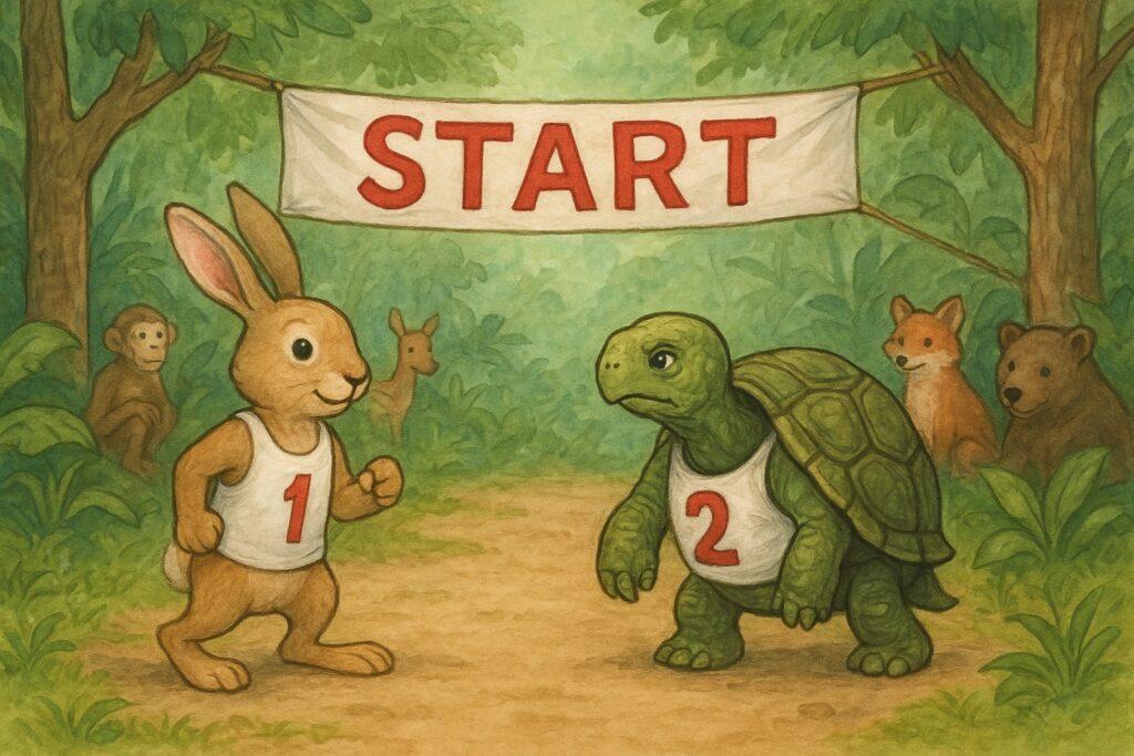 The Tortoise and the Rabbit
