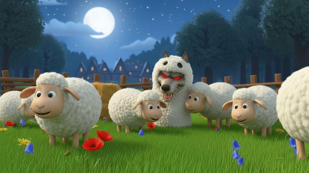 Wolf In The Guise Of A Sheep6