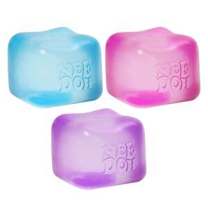 Schylling Needoh Nice Cube Sensory Toy with a Super Solid Squish