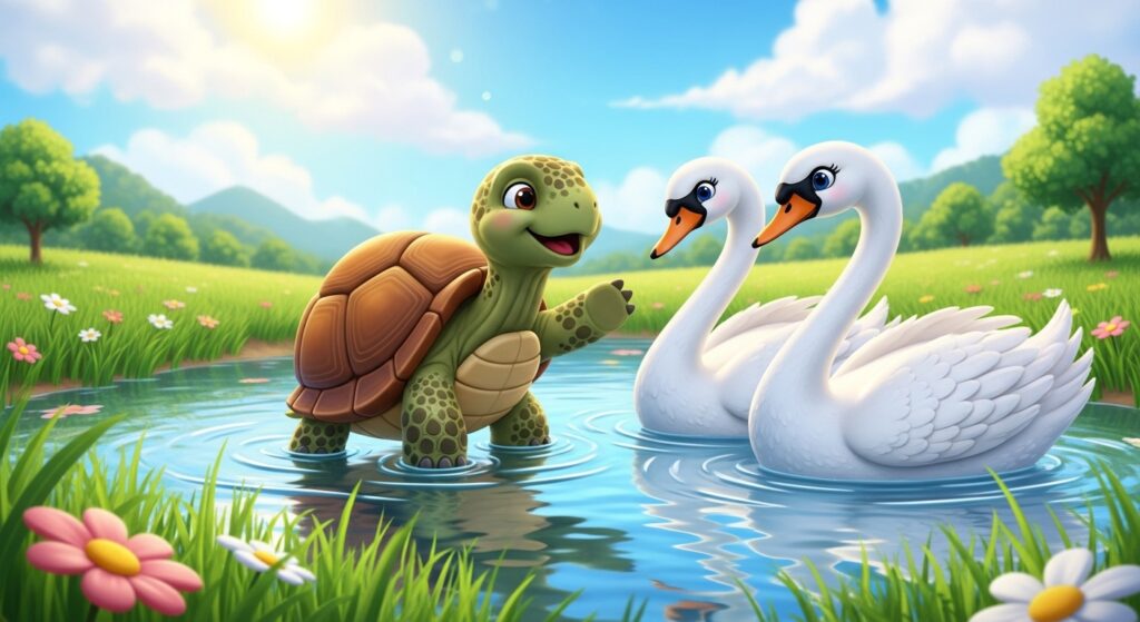The Tortoise and the Geese
