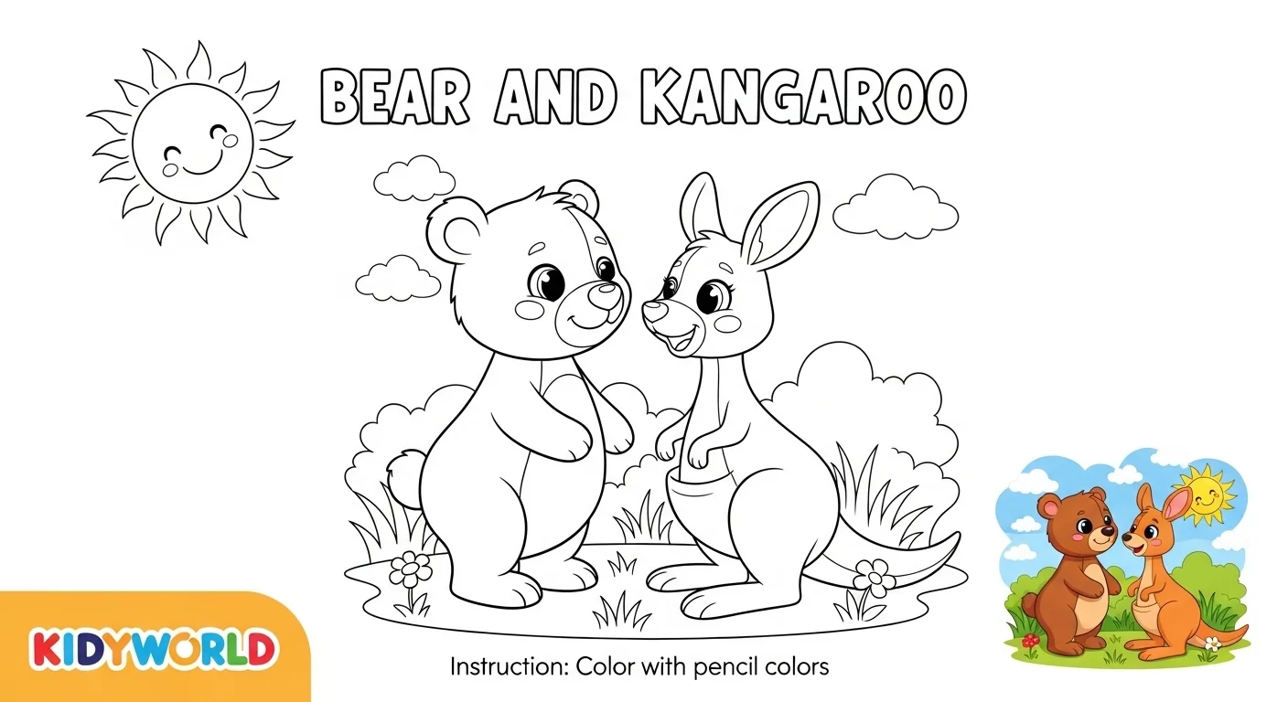 Bear & Kangaroo