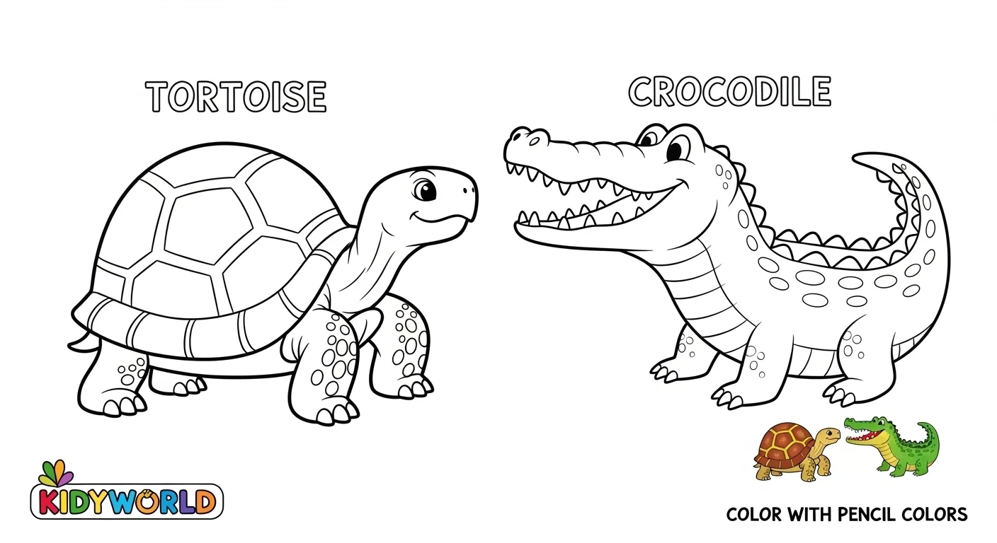 Tortoise and Crocodile